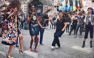 Franco Pagetti, Women and Men Advertising D&G campaign in Napoli, April 2016.