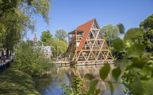 Nlé Kunlé Adeyemi, MFS III - Minnie Floating School, Triennale Bruges 2018 - Liquid City