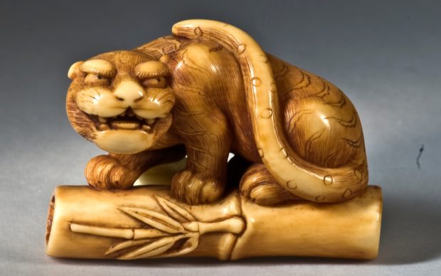 TIGRE SU BAMBÙ, fine del XVII/inizi del XIX secolo, Giappone – Kyoto, Museo Poldi Pezzoli
