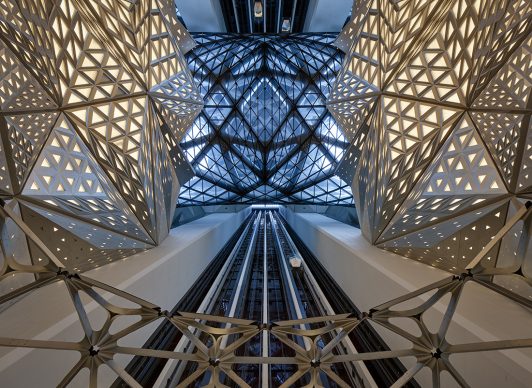 Zaha Hadid Architects, Morpheus Hotel, photo Virgile Simon Bertrand