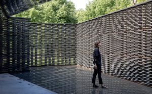 Serpentine Pavilion 2018, designed by Frida Escobedo, Serpentine Gallery, London (15 June – 7 October 2018) © Frida Escobedo, Taller de Arquitectura, Photography © 2018 Norbert Tukaj