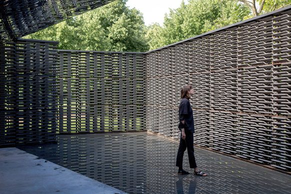 Serpentine Pavilion 2018, designed by Frida Escobedo, Serpentine Gallery, London (15 June – 7 October 2018) © Frida Escobedo, Taller de Arquitectura, Photography © 2018 Norbert Tukaj