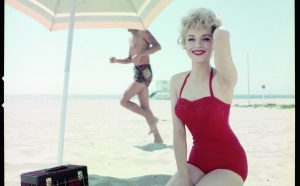 Venetia Stevenson, color slide, 2 ¼ x 2 ¼ ”, ca. 1957, © Peter Gowland