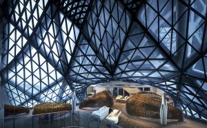 Zaha Hadid Architects, Morpheus Hotel, photo Virgile Simon Bertrand