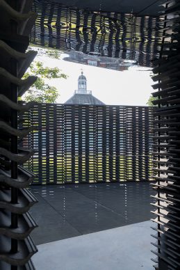 Serpentine Pavilion 2018, designed by Frida Escobedo, Serpentine Gallery, London (15 June – 7 October 2018) © Frida Escobedo, Taller de Arquitectura, Photography © 2018 Iwan Baan