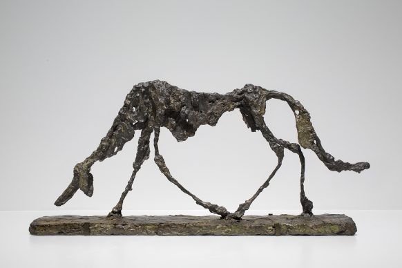 Alberto Giacometti, Dog (Le Chien), 1951. Hirshhorn Museum and Sculpture Garden, Smithsonian Institution, Washington, DC, Gift of Joseph H. Hirshhorn, 1966 © 2018 Alberto Giacometti Estate/Licensed by VAGA and ARS, New York