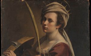 Artemisia Gentileschi, Autoritratto come Santa Caterina d'Alessandria, 1615-17, National Gallery - Londra