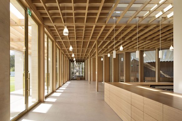 Niall McLaughlin Architects, Sultan Nazrin Shah Centre, Oxford © Nick Kane - Credit: RIBA Stirling Prize