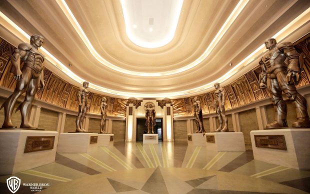 Justice League - Hall of Justice (PRNewsfoto/Warner Bros. World Abu Dhabi)