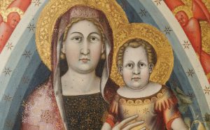 Mello da Gubbio Pala di Agnano (particolare) Gubbio, Museo Diocesano