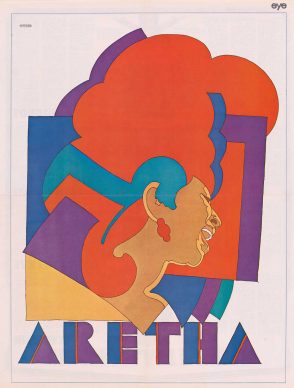 Aretha Franklin by Milton Glaser © Milton Glaser