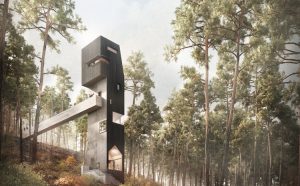 denizen works scozia Inverewe Gardens torre osservazione Eyrie