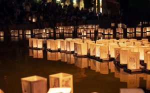il sole di hiroshima lanterne galleggianti bologna