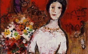 Marc Chagall, Portrait de Vava , 1953-56. Private Collection, Swiss © Chagall®, by SIAE 2018
