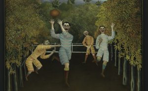 Henri Rousseau, The Football Players (Les joueurs de football), 1908. Solomon R. Guggenheim Museum, New York 60.1583 Photo: © Solomon R. Guggenheim Foundation, New York (SRGF)
