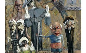 Sergio Vacchi, La tribù di Greta Garbo