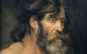 Antoon van Dyck, Testa di carattere 1613-21 olio su tela, 64,7x50,5 cm