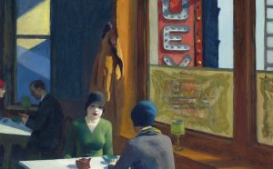 EDWARD HOPPER (1882-1967), Chop Suey, oil on canvas, 32 x 38 in. Painted in 1929. Estimate in the region of $70 million (Photo: Business Wire)