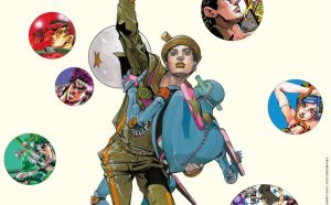Jojo Ripples of Adventure manga giappone mostra