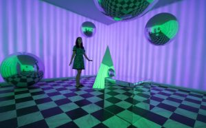 Magenta Field, Reality Rendered in 29Rooms. Photo by Katherine Brice, courtesy of Magenta Field