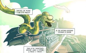 Milano Città dei draghi storytelling fontanelle