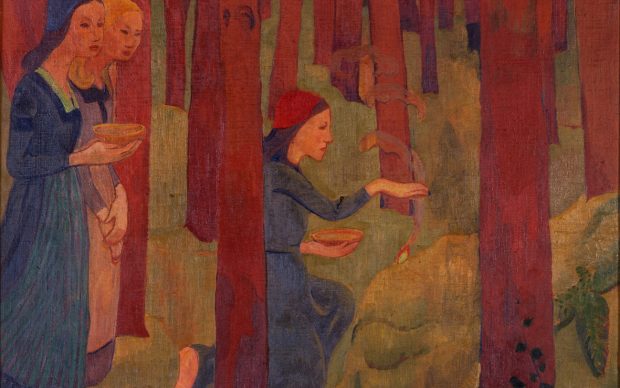 Paul Sérusier, L’Incantation, 1891-92 , Quimper, Musée des Beaux-Arts