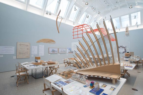 Installation view of the ‘Renzo Piano: The Art of Making Buildings’ exhibition at the Royal Academy of Art, London (15 September 2018 - 20 January 2019) © David Parry / Royal Academy of Arts. Exhibition organised by the Royal Academy of Arts, London, in collaboration with Renzo Piano Building Workshop and the Fondazione Renzo Piano