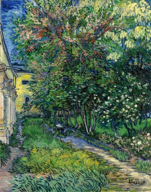 Vincent van Gogh, The garden of the asylum at Saint-Rémy, 1889. Coll. Kröller-Müller Museum, Otterlo