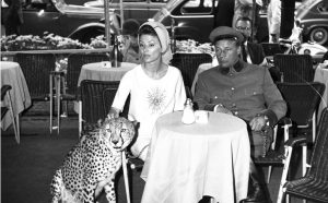 Deminich Irina Nick e ghepardo - via veneto (4) ©photo credits_Rino Barillari