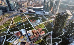 Biblioteca degli alberi a Milano, photo by Andrea Cherchi, via urbanfile.org