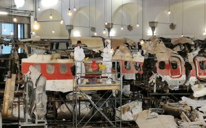 Museo Ustica restauro aereo studenti accademia belle arti bologna