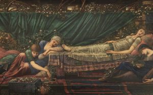 Edward Burne-Jones, The Rose Bower, 1885-1890, The Faringdon Collection Trust