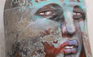 Enki Bilal, "Hécube", Les fantômes du Louvre 2012 © Enki Bilal