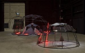 Mario Merz, “Igloos”, veduta della mostra, Pirelli HangarBicocca, Milano, 2018. Courtesy Pirelli HangarBicocca, Milano Foto: Renato Ghiazza © Mario Merz, by SIAE 2018