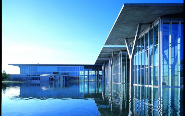 Tadao Ando, Musée d'art moderne de Fort Worth 2002. Photo Mitsuo Matsuoka