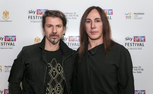 Rodrigo d'Erasmo e Manuel Agnelli, Sky Arte Festival Palermo, ottobre 2018