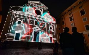 Solid Light Roma mapping architettonico