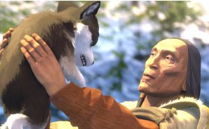 zanna bianca film animazione narratore toni servillo