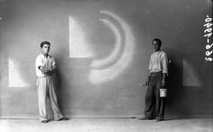 Gegë Marubi, Zef Mati Halili con un amico, 1940