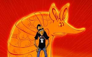 Cover La profezia dell'armadillo Artist Edition, 2017, Courtesy Zerocalcare, libro ed. Bao