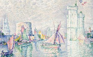 Paul Signac, La rochelle, 1912, olio su tela, cm 71,2 x 100