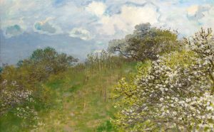 Claude Monet, Primavera, 1875, olio su tela, cm 58 x 78,5