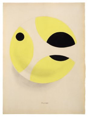 Mostra "Chi ha paura del disegno? Opere su carta del ‘900 italiano dalla Collezione Ramo" - Munari, Composizione, 1937- Courtesy Comune di Milano