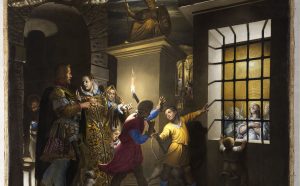 Antonio Campi (Cremona, 1524 – 1587) Santa Caterina visitata in carcere dall’imperatrice Faustina 1584 Olio su tela, cm 400x500 Milano, chiesa di santa Maria degli Angeli-