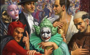 Cesare Sofianopulo, Maschere, 1930, Museo Revoltella © Nicola Eccher