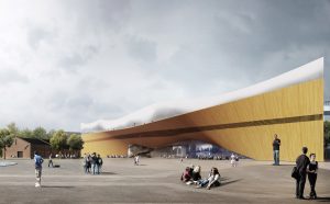 Helsinki Central Library by ALA - main square © ALA Architects