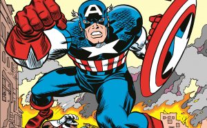 Jack Kirby, Captain America, TM & © Marvel Characters, Inc.