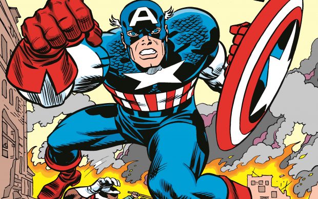 Jack Kirby, Captain America, TM & © Marvel Characters, Inc.