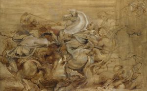 Rubens schizzo a olio