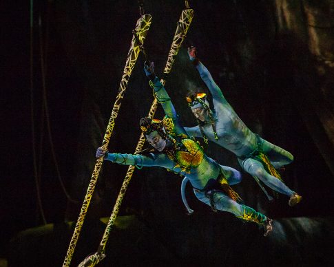 Cirque du Soleil, Toruk – Il primo volo. Picture credit: Errisson Lawrence © 2015 Cirque du Soleil. Costume credit: Kym Barrett